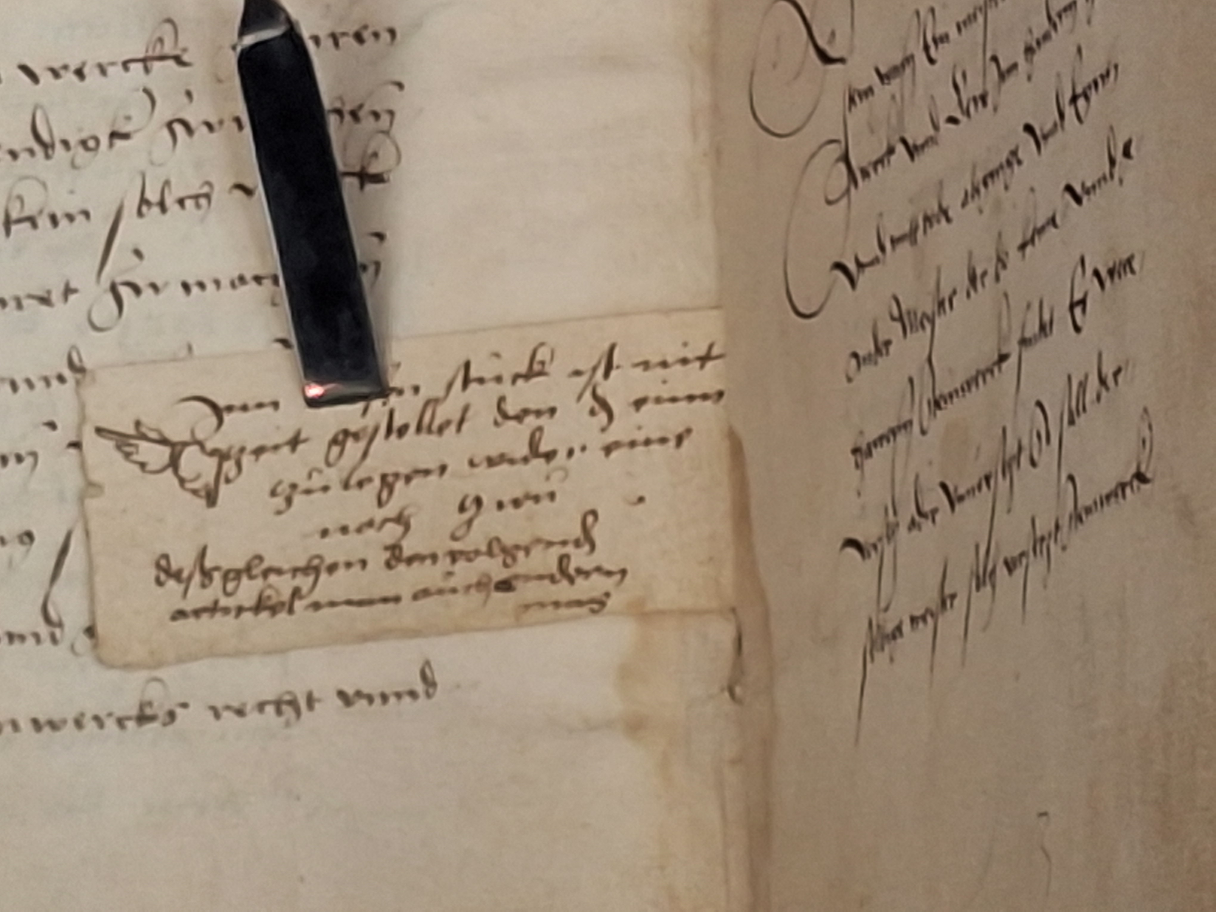 Eines der Dokumente, die zum Simrock-Boisserée-Nachlass gehören und sich im Goethe- und Schiller-Archiv in Weimar befinden. Foto: Dr. Yvonne Pietsch, Bild: SAW