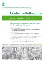 Akademie-Kolloquium: Sakralbauten in der Moderne – Freitag, 25. Mai 2012