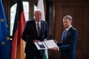 Akademiemitglied Joachim Mössner erhält Verdienstorden der Bundesrepublik Deutschland