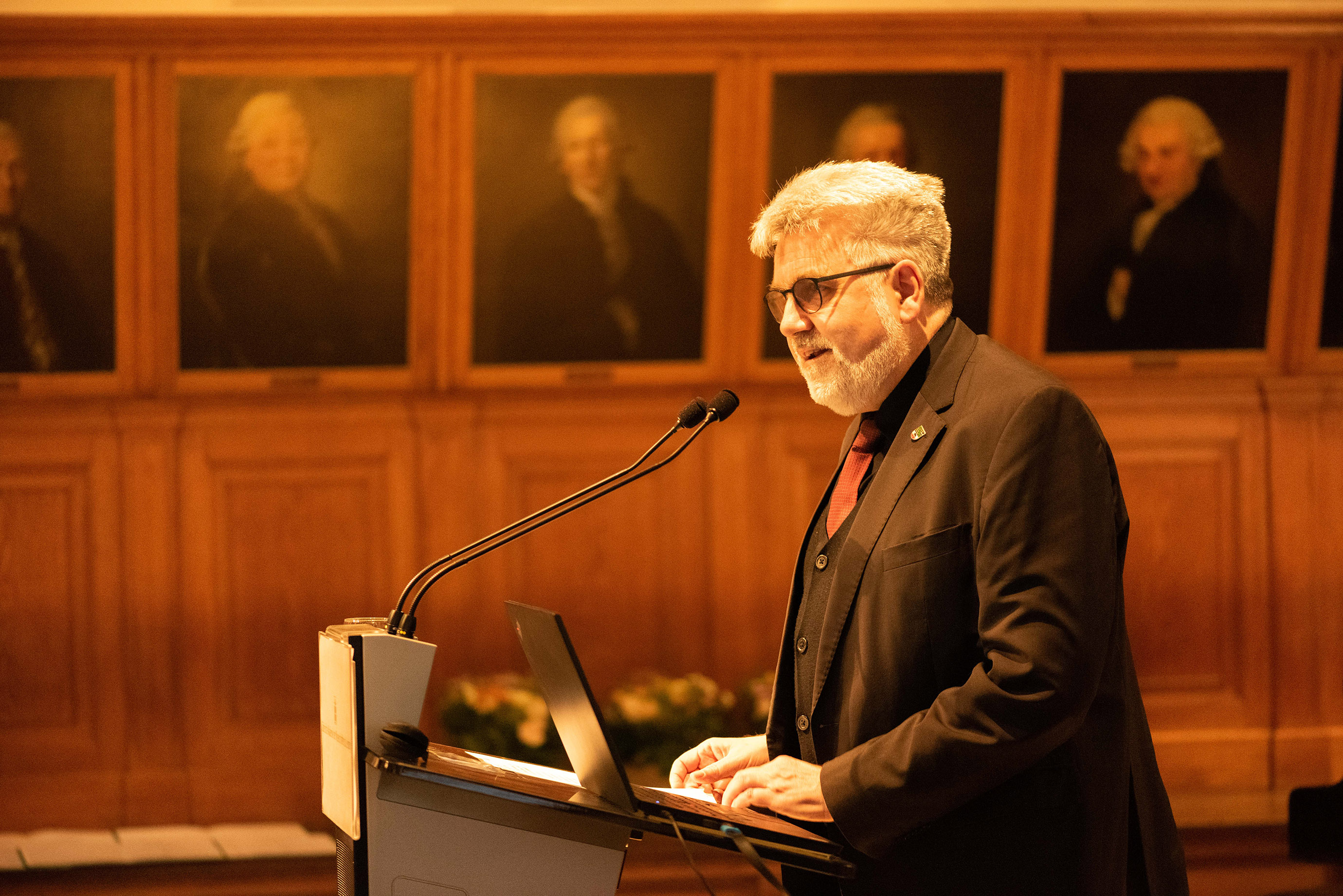 Grußwort von Prof. Dr. Armin Willingmann, Minister für Wissenschaft, Energie, Klimaschutz und Umwelt und Stellvertretender Ministerpräsident des Landes Sachsen-Anhalt, Foto: Dirk Brzoska