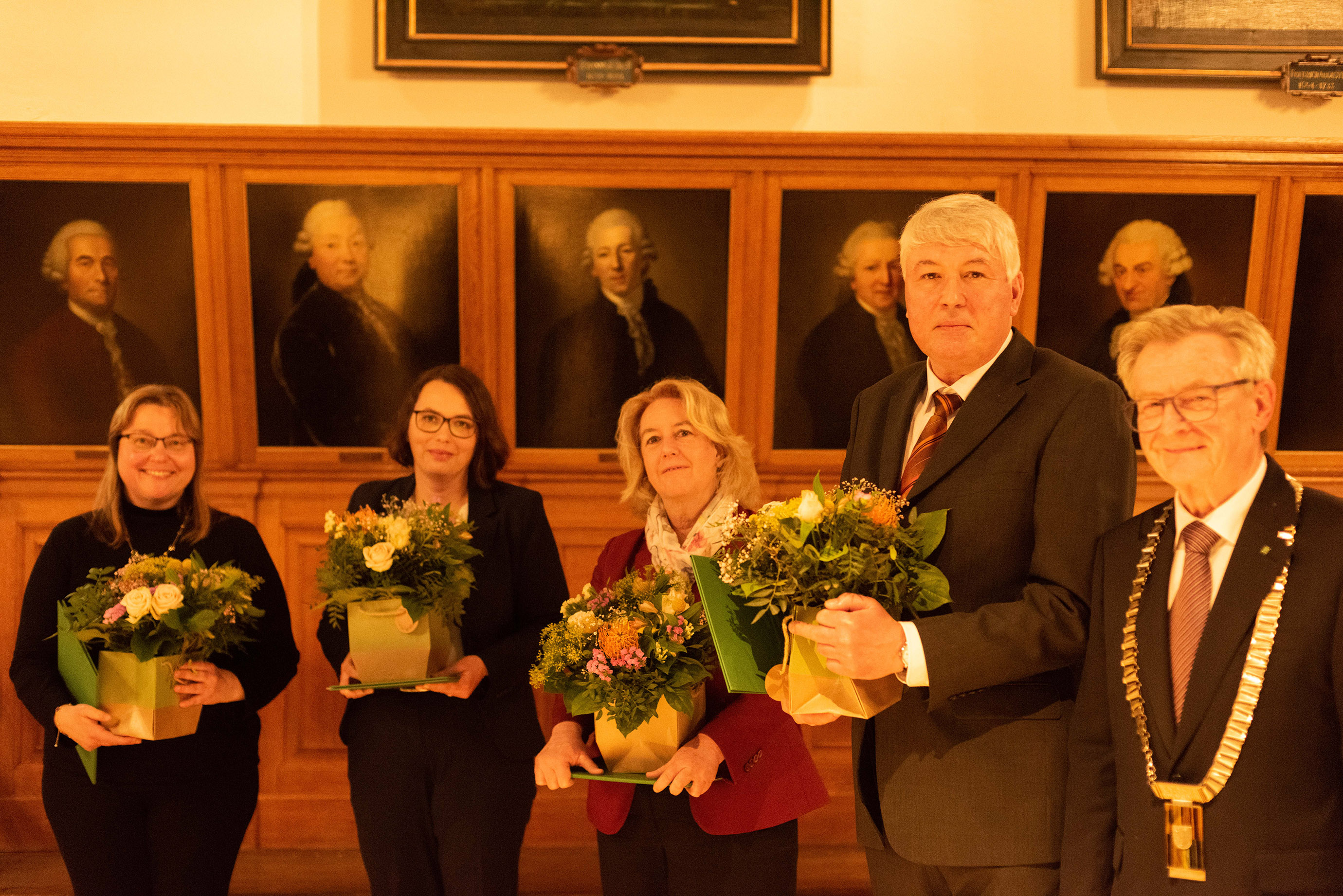 Einführung der neu gewählten Akademiemitglieder durch den Präsidenten, Foto: Dirk Brzoska