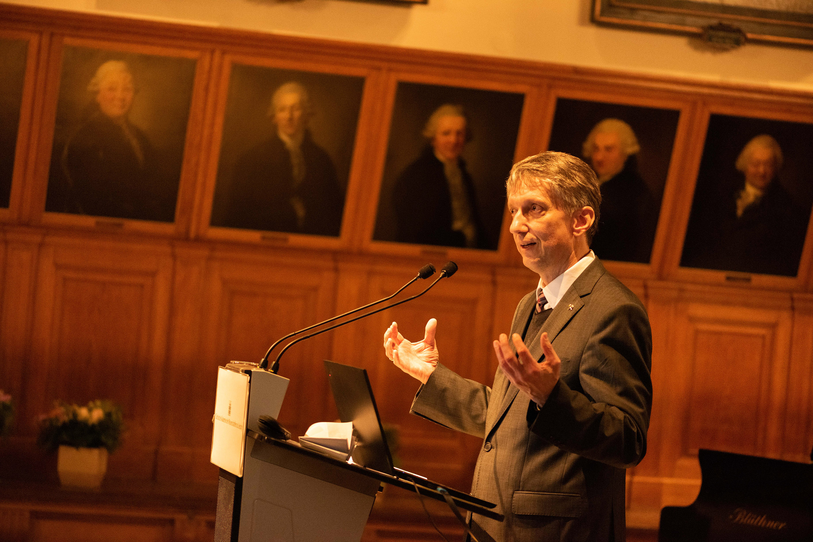 Festvortrag von Prof. Dr. Horst Biermann: „Von Stahl bis zum Formgedächtnis – Alleskönner Eisen“, Foto: Dirk Brzoska