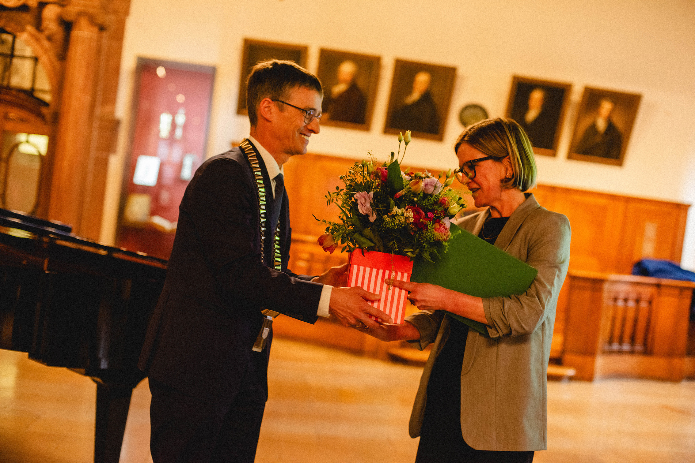 Aufnahme in das Junge Forum der Akademie, Dr. Caroline Jessen, Foto: Dirk Brzoska