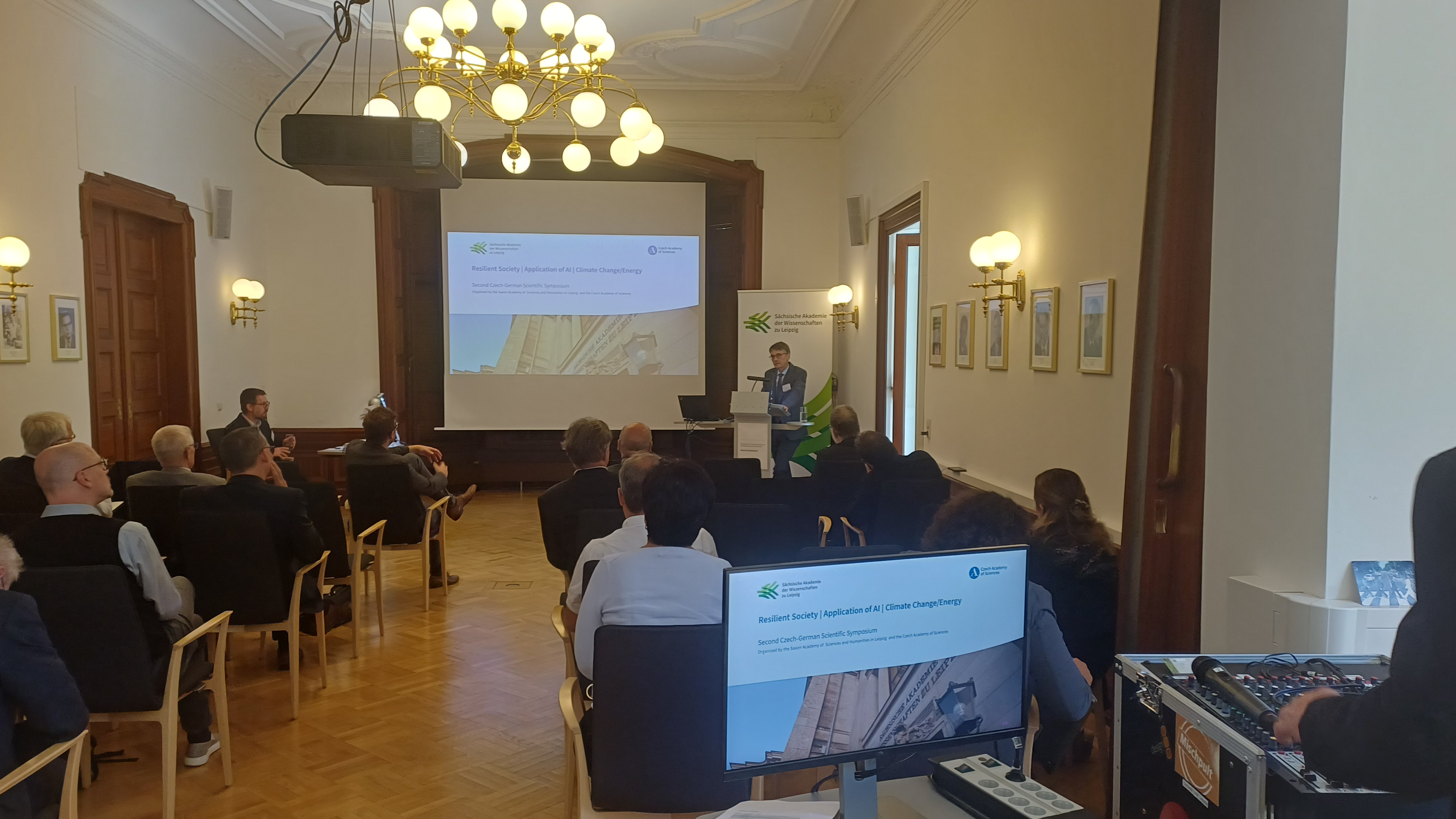 Abschlussworte von Akademie-Präsident Prof. Hans-Joachim Knölker (Sächsische Akademie der Wissenschaften zu Leipzig), Bild: SAW