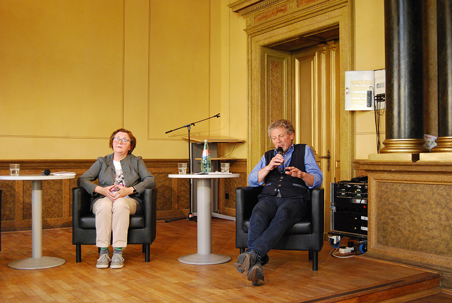 rechts: Dr.-Ing. Gotthard Meinel, Leiter des Forschungsbereichs Raumbezogene Information und Modellierung am Leibnitz-Institut für ökologische Raumentwicklung.