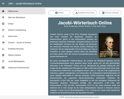 Jacobi-Online-Wörterbuch