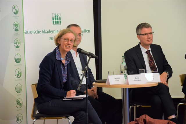 Podiumsdiskussion »Woher kommen die Metalle für Zukunftstechnologien?«, Foto: Claudia Strauß, acatech