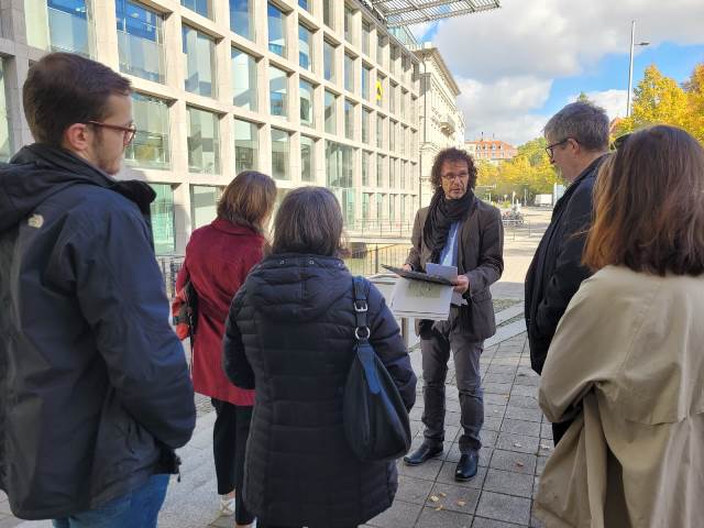 Auf Mendelssohns Spuren führte Dr. Clemens Harasim zu zahlreichen Wirkungsstätten des Komponisten in der Innenstadt. 