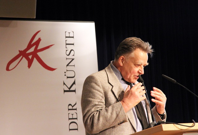 Autonomie und Lenkung. Die Künste im doppelten Deutschland; 5. April 2013, Zeitgeschichtliches Forum Leipzig; Begrüßung: Peter Gülke; Foto: Klaus Michael