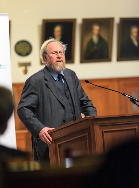 Autonomie und Lenkung. Die Künste im doppelten Deutschland; 4. April 2013, Altes Rathaus zu Leipzig; Vortrag von Wolfgang Thierse; Foto: Swen Reichhold