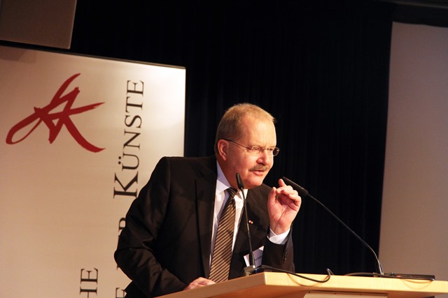 Autonomie und Lenkung. Die Künste im doppelten Deutschland; 5. April 2013, Zeitgeschichtliches Forum Leipzig; Begrüßung: Rainer Eckert; Foto: Klaus Michael