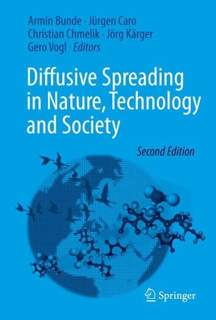 Cover der zweiten Auflage von „Diffusive Spreading in Nature, Technology and Society“