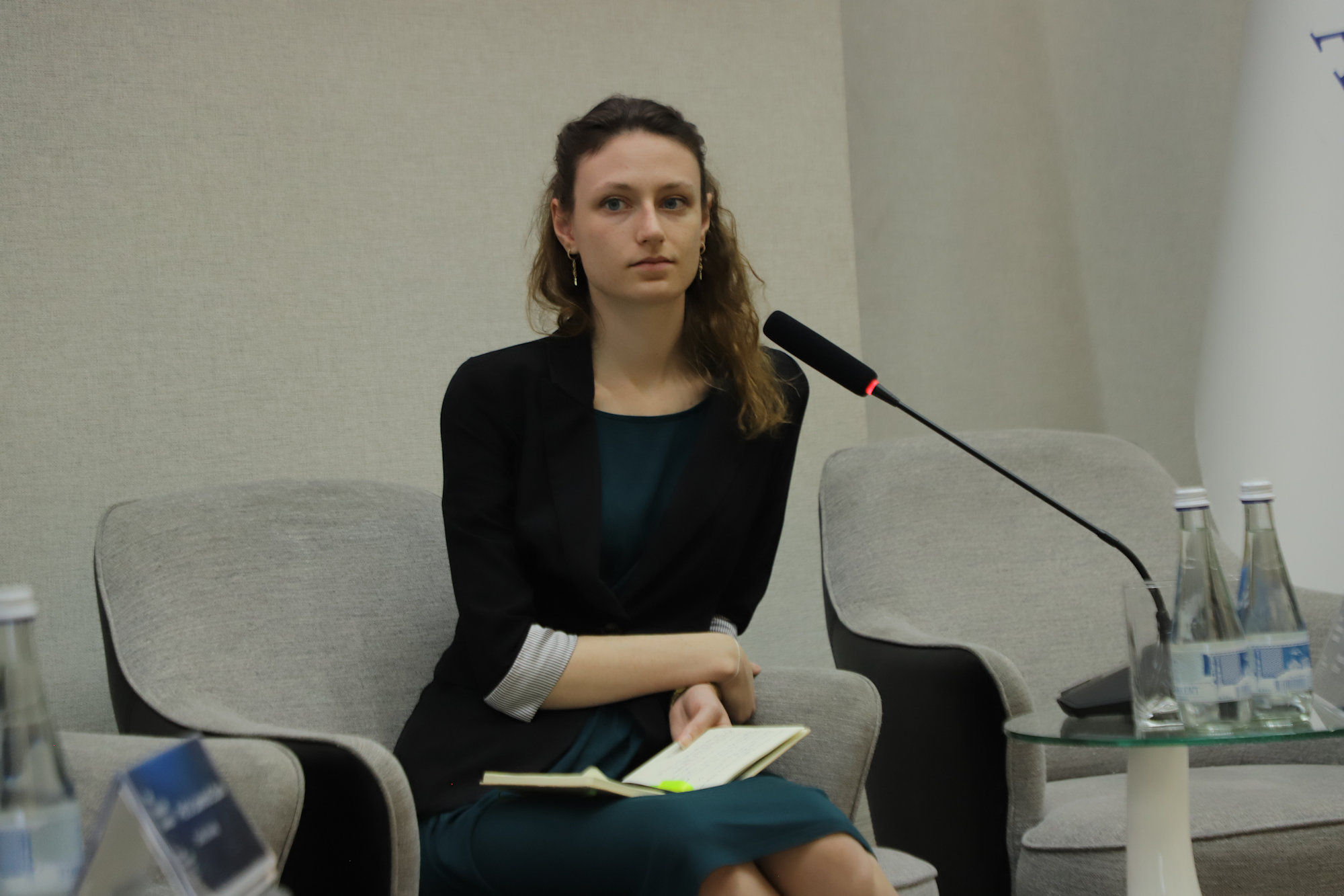 Patricia Seidel, a technical chemist at the University of Leipzig, was the youngest conference participant to be asked by the organizers to chair a conference session