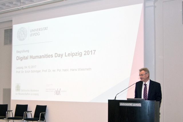 Digital Humanities Day Leipzig 2017, Foto: Universitätsbibliothek Leipzig