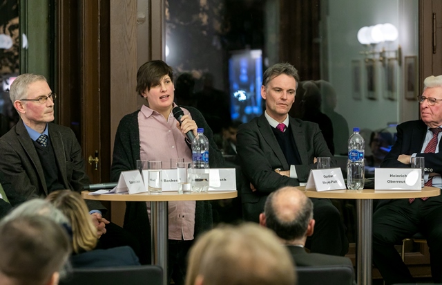 Akademieforum zu Extremismusformen in Deutschland; Foto: Swen Reichhold