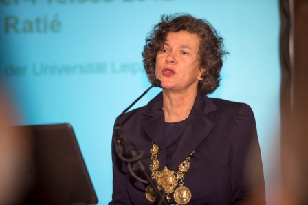 Öffentliche Frühjahrssitzung, 20.4.2012, Prof. Dr. Beate Schücking, Rektorin der Universität Leipzig. Foto: André Künzelmann (UFZ)