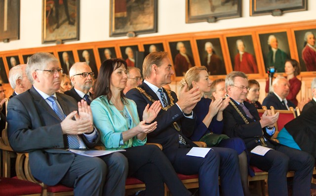 Verleihung des Leipziger Wissenschaftspreises 2016, Foto: Swen Reichhold