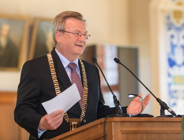 Eröffnung durch den Präsidenten Prof. Dr. Hans Wiesmeth, Foto: Swen Reichhold