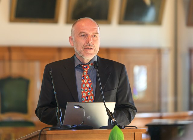 Festvortrag, Prof. Dr. Michael Göttfert: Gentechnologie: Normalität oder Hybris?, Foto: Swen Reichhold