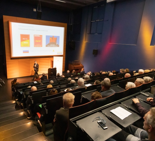 Festvortrag von Prof. Dr. Martin Bertau, Foto: Swen Reichhold