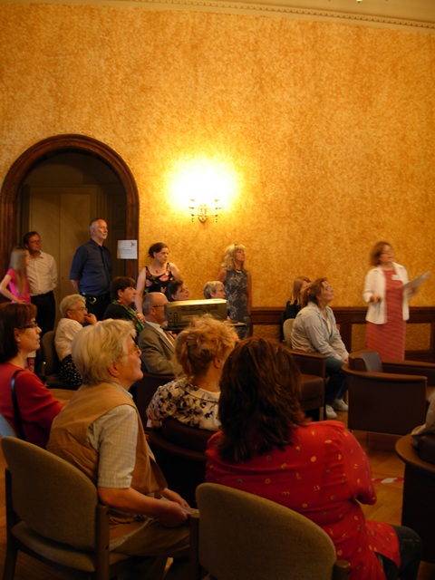 1. Etage, Nachtführung durch das Althochdeutsche Wörterbuch, Foto: privat