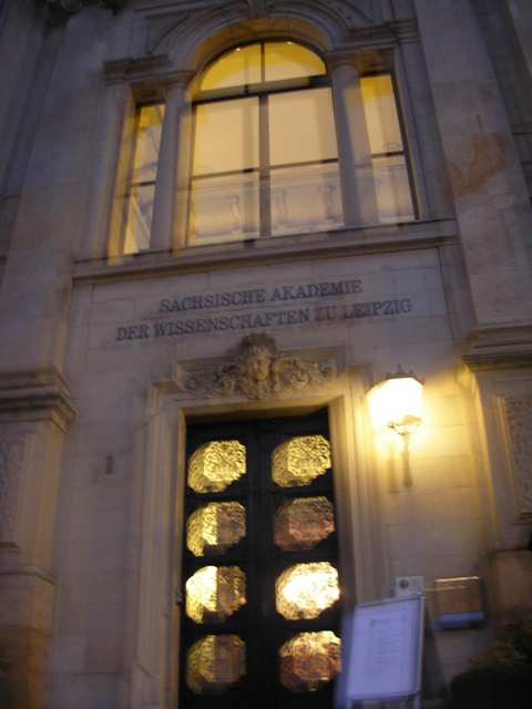 Sächsische Akademie der Wissenschaften zu Leipzig, Foto: privat