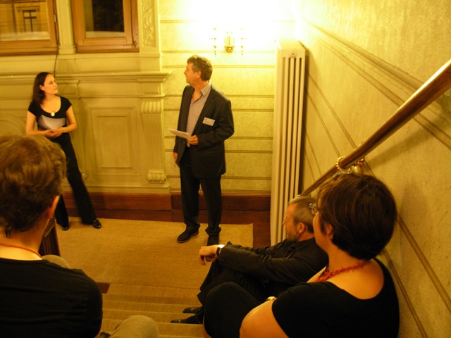 Post aus Preußen. Schumanns Berliner Freunde, Treppen-Gesprächskonzert, Foto: privat