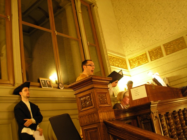 Wer war Carl Philipp Emanuel Bach?, Treppengesprächskonzert, Foto: privat