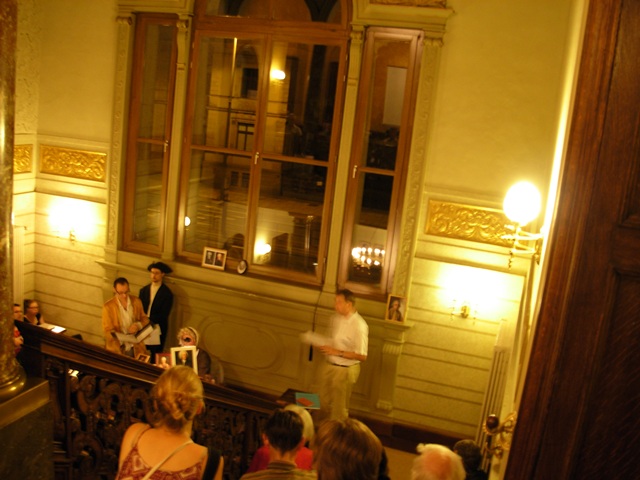 Wer war Carl Philipp Emanuel Bach?, Treppengesprächskonzert, Foto: privat