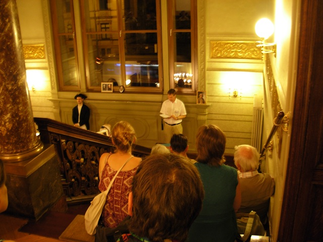 Wer war Carl Philipp Emanuel Bach?, Treppengesprächskonzert, Foto: privat