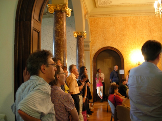 1. Etage, Nachtführung durch das Althochdeutsche Wörterbuch, Foto: privat