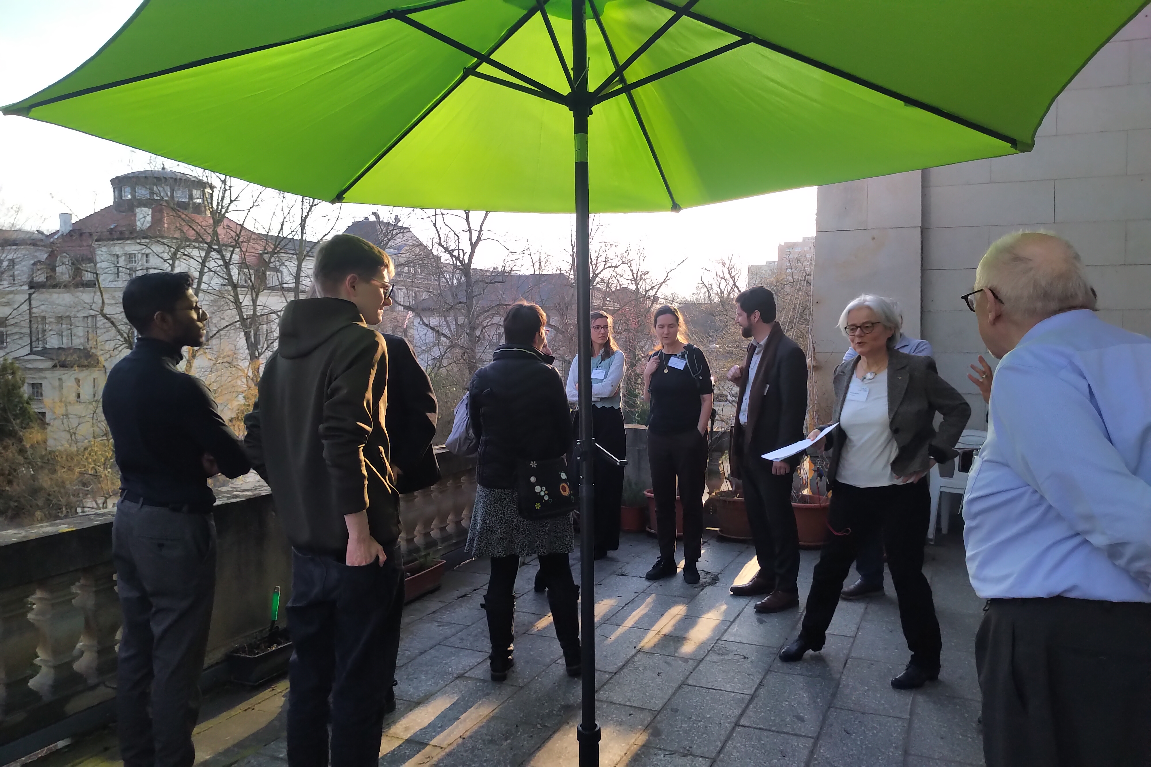 Führung durch die Arbeitsstelle des AWB. Foto: Almut Mikeleitis-Winter