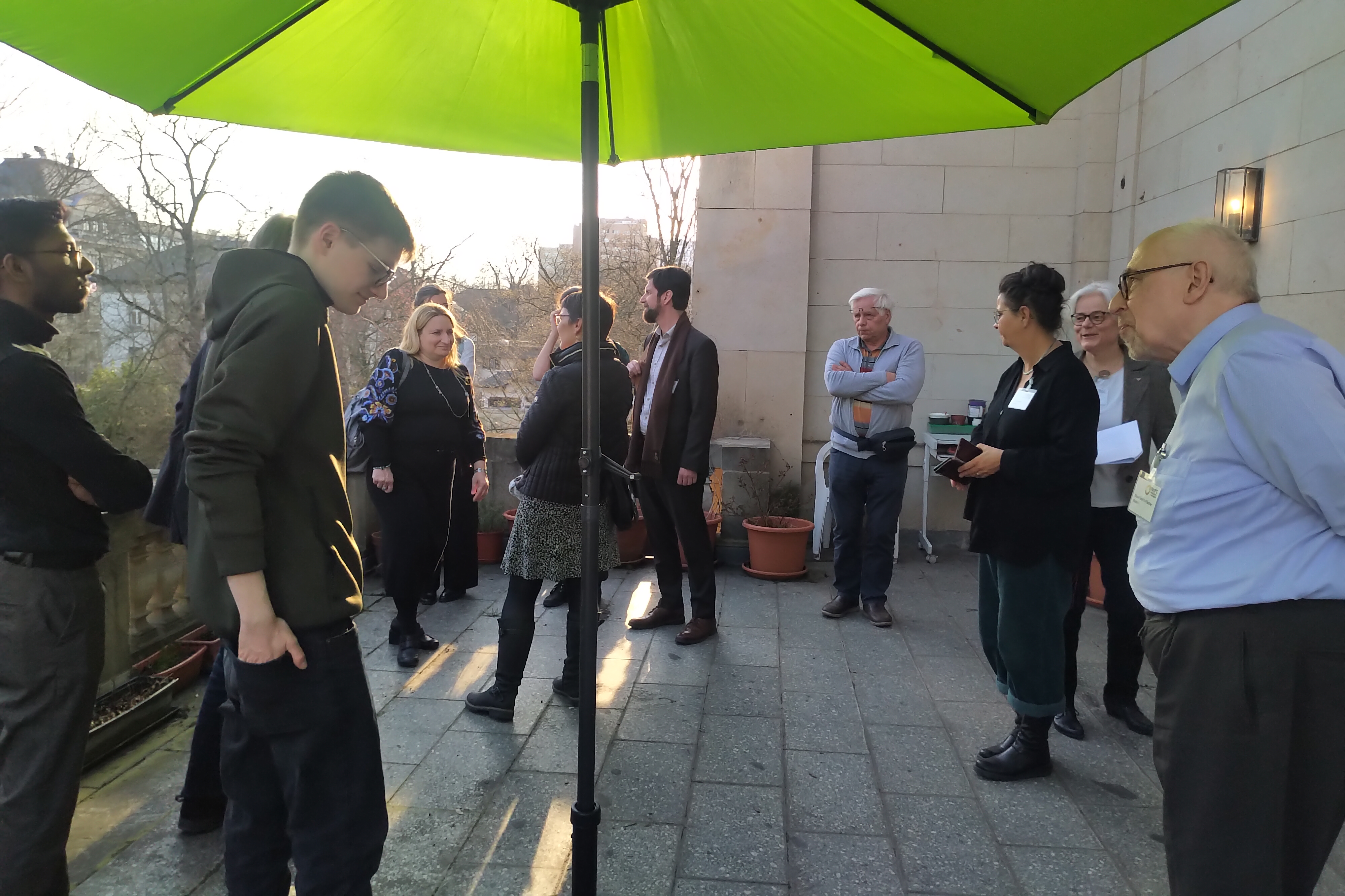 Führung durch die Arbeitsstelle des AWB. Foto: Almut Mikeleitis-Winter