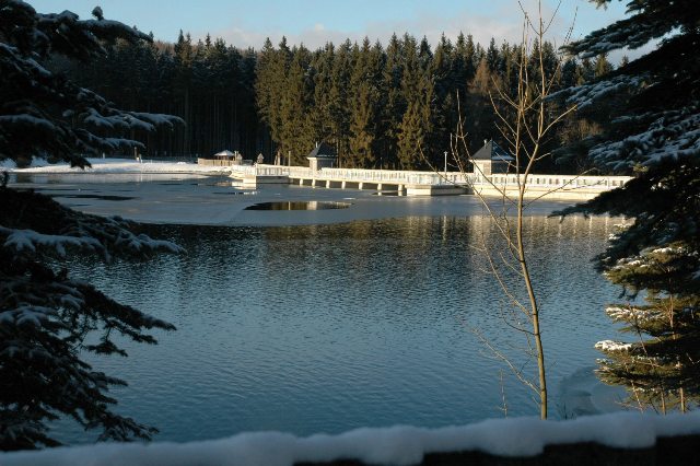 Obere Talsperre Neunzehnhain/Erzgebirge, Foto: Wolfgang Horn