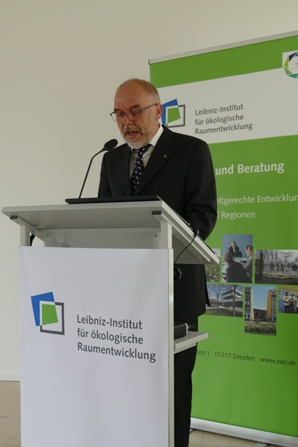 Grußwort: Michael Göttfert, Sächsische Akademie der Wissenschaften zu Leipzig; Foto: Karsten Grunewald