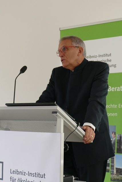 Grußwort: Bernhard Müller, Sächsische Akademie der Wissenschaften zu Leipzig; Foto: Karsten Grunewald