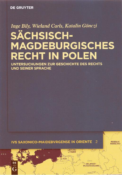 Sächsisch-magdeburgisches Recht, Band 2, Buchcover