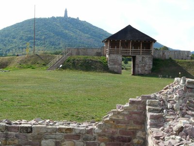 Tilleda vor dem Kyffhäuser