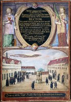 Collegium Fridericianum (heute Stiftung LEUCOREA), Matrikel der Universität Wittenberg, Semestertitel des Rektors Prof. Dr. theol. Johannes Hülsemann, Wintersemester 1644/45, ULB Halle