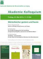 2014-05-23 Wörterbücher gestern und heute