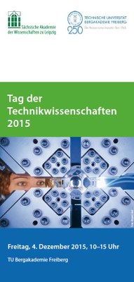 Tag der Technikwissenschaften 2015 Tag der Technikwissenschaften 2015