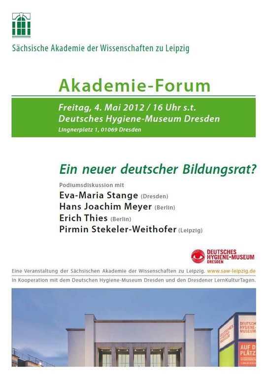 Akademie-Forum am 4.5.2012