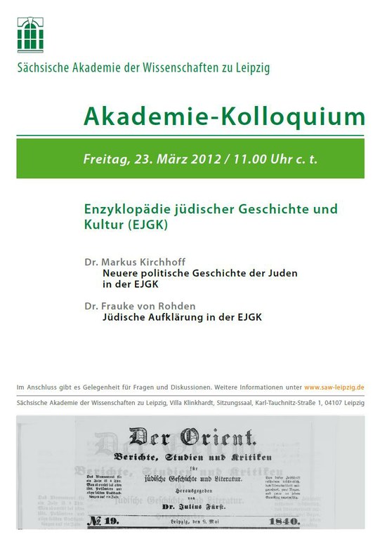 Akademie-Kolloquium 23.3.2012