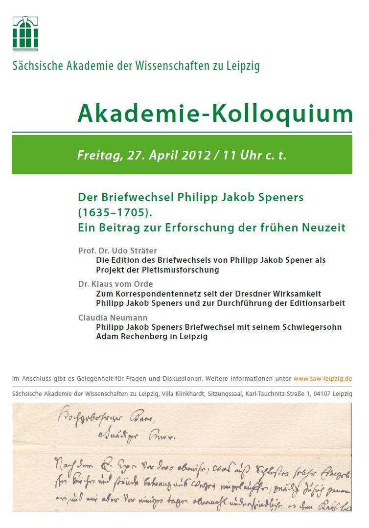 Akademie-Kolloquium April 2012