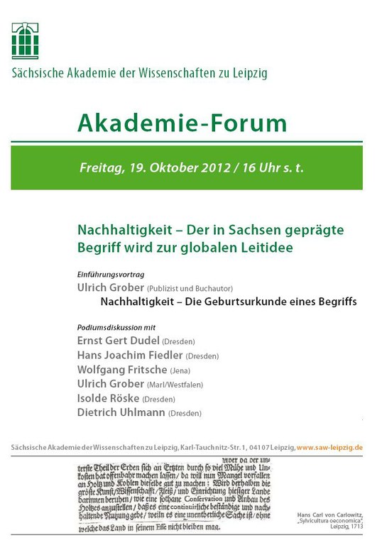 Akademie-Forum am 19.10.2012