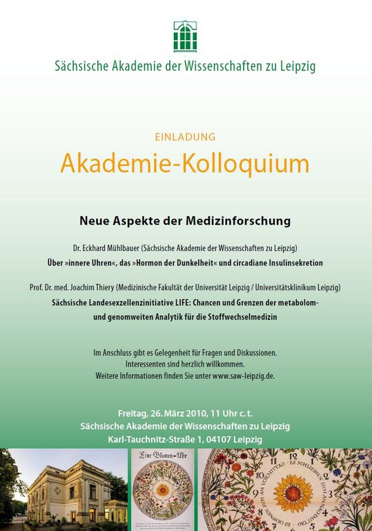 Einladung Akademie-Kolloquium 26.3.2010