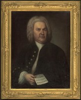 Johann Sebastian Bach - Porträt von Elias Gottlob Hausmann 1746 Johann Sebastian Bach - Porträt von Elias Gottlob Hausmann 1746