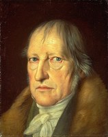 Georg Wilhelm Friedrich Hegel, Portait von Jakob Schlesinger