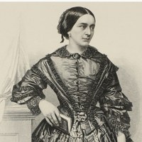 Bildnis der Clara Schumann von August Weger (© Universitätsbibliothek Leipzig)