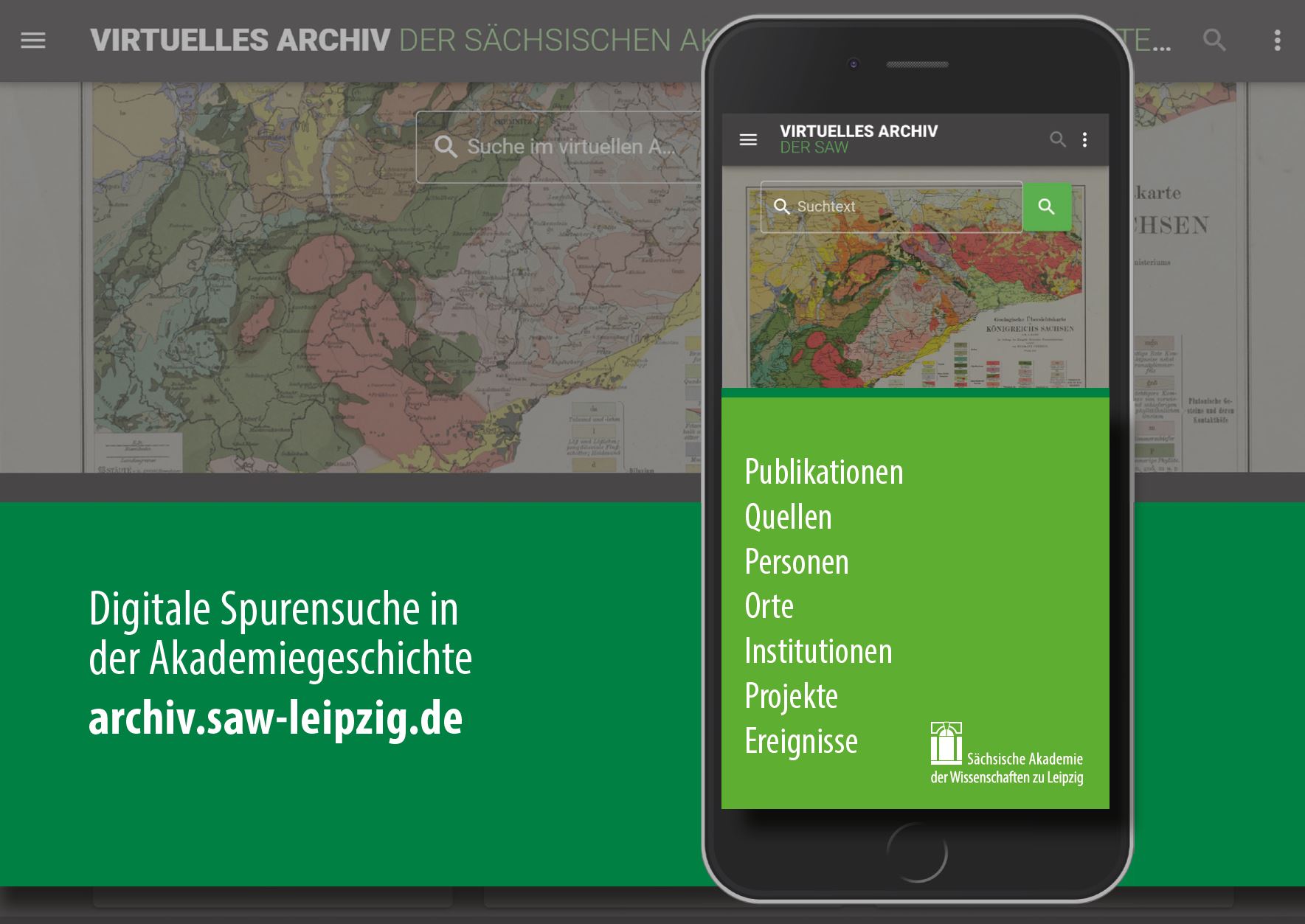 Jetzt online: Virtuelles Archiv der Sächsischen Akademie der Wissenschaften zu Leipzig
